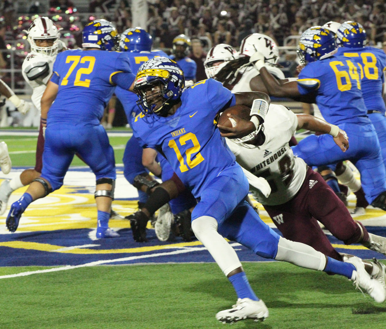 Mistakes prove costly to Jacksonville in 25-13 loss to Whitehouse